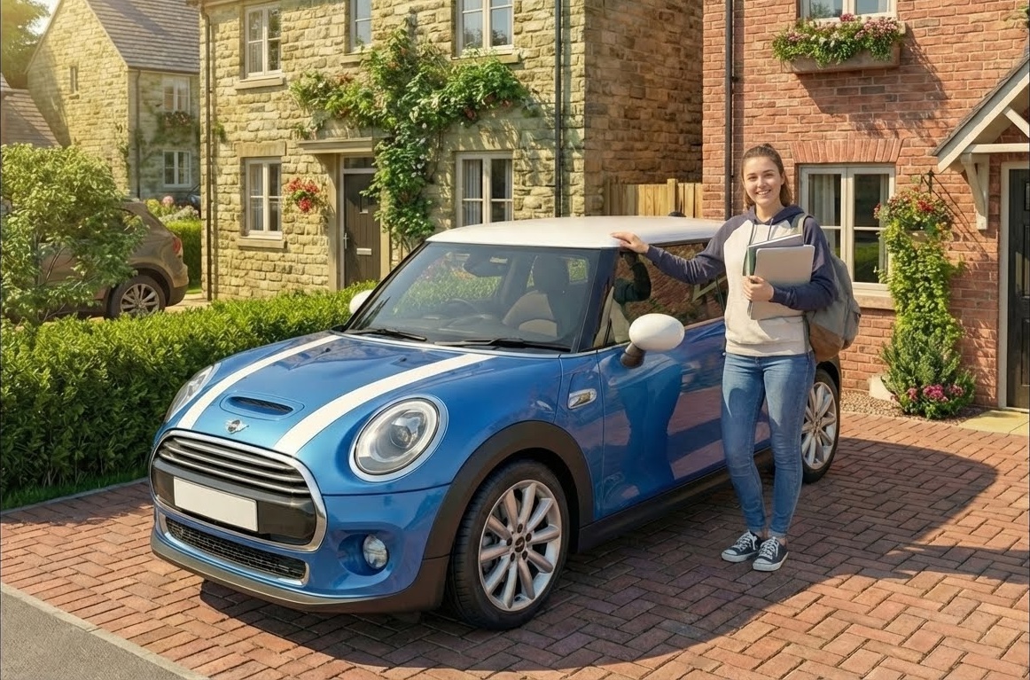 Customer details and vehicle illustration